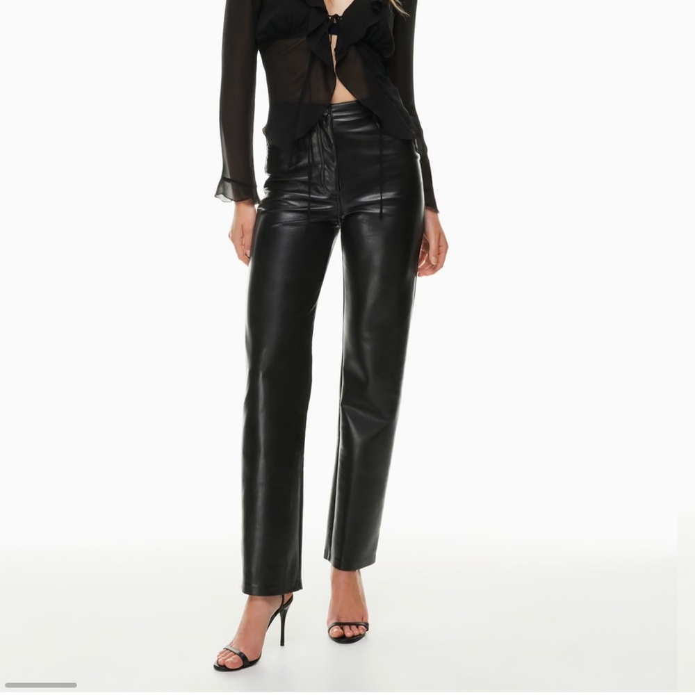 Melina Leather Pant from Aritzia